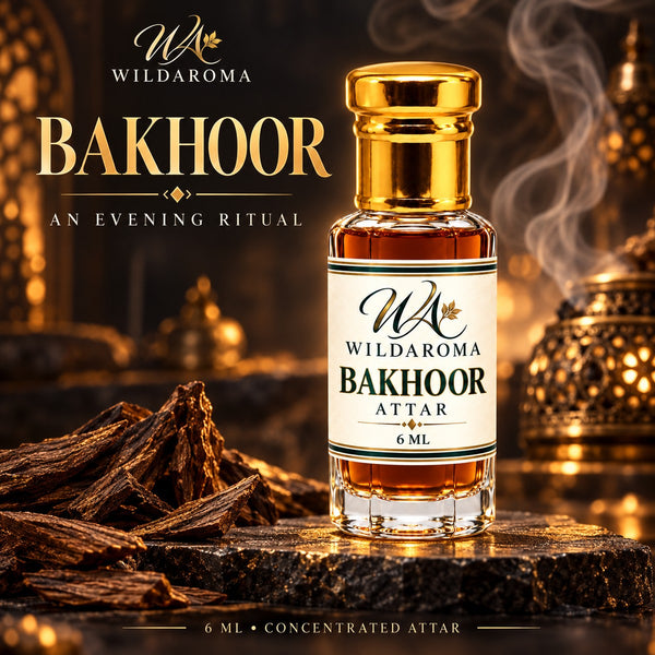 Bakhoor Luxury Attar - An Evening Ritual Smokey Agarwood & Frankincense
