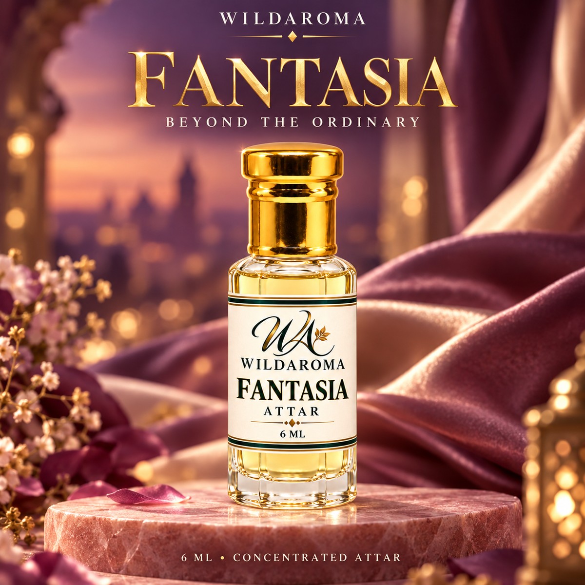 Fantasia Luxury Attar - Dreamlike Dusk & Exotic Florals
