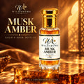 Musk Amber Luxury Attar - Radiant Warmth in Golden Light